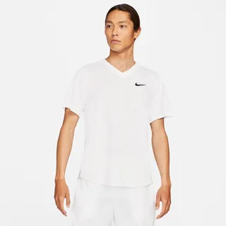 Nike Court Dri-FIT Victory Herren-Tennisoberteil White/White/Black M