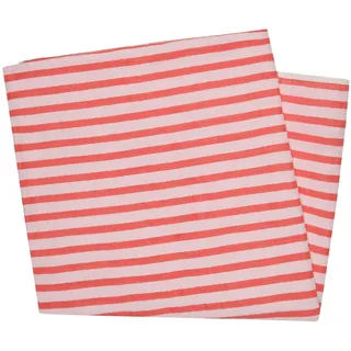 Sterntaler Musselin Decke Bär Betty, Babydecke zum Wenden, Streifen-Design auf einer Seite, leicht und atmungsaktiv, 120×120×0,5 cm, rosa
