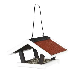 Trixie Natural Living Futterhaus 30x18x28cm schwarz/weiss, Kleintierstalleinrichtung