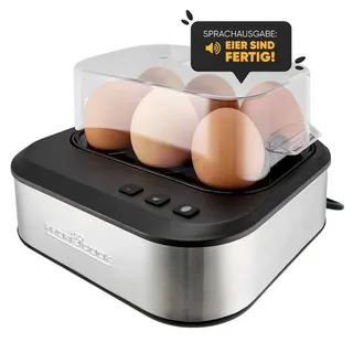 Proficook Profi Cook PC-EK 1276 inox Eierkocher Inox, Schwarz