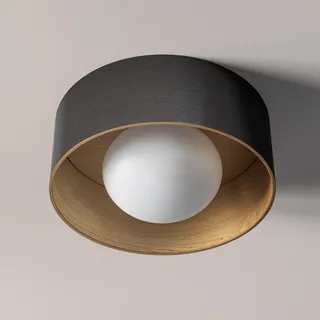 Stilvolle Deckenleuchte Kobe aus Holz - Wenge-Natürliche Eiche