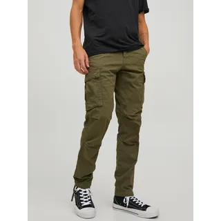 JACK & JONES Herren Jpstace Jjtucker AMA Noos Cargohose »STACE TUCKER«, Gr. 32 Länge 34, Olive night), / 87834945-32 Länge 34