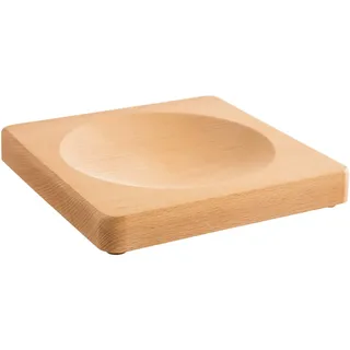 Wiegebrett, Kräuterbrett, Holzbrett aus heimischer Buche, perfekt zum Kräuter hacken und schneiden mit dem Wiegemesser, robust und langlebig, Made in Bavaria