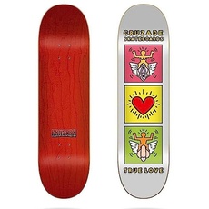 Jart True Love 20,3 x 80,9 cm Kreuzdeck Skateboard, Mehrfarbig (Mehrfarbig), Einheitsgröße