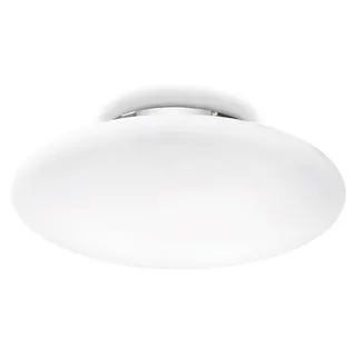 Ideal Lux Smarties 1 Ø 33 cm rund/weiß/Glas