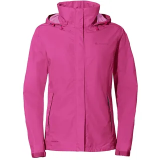 VAUDE Regenjacke Damen leicht - Women's Escape Light Jacket, wasserdichte Outdoor-Jacke, atmungsaktiver Windbreaker mit Kapuze, Klimaschonende Wanderjacke