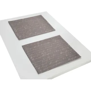 ADAM Audio Adam Platzset »Scribble« aus Bio-Baumwolle,Made in Germany, lila