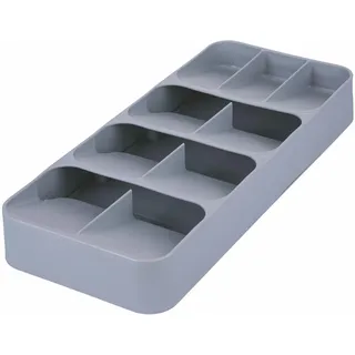 Galileo Casa Besteckkasten Organizer Schublade 9 Fächer, Grau