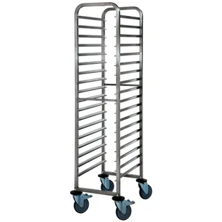 Saro Regalwagen RW1118, 18 Auflagen, GN 1/1 kompatibel, 180 kg Traglast, 460x613x1645 mm
