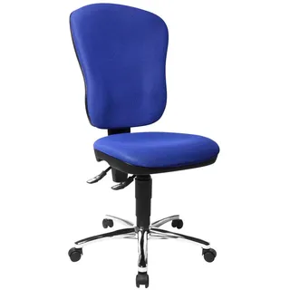 Point 80 ohne Armlehnen blau / silber