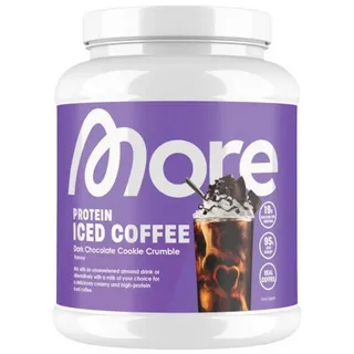 MORE Nutrition More Protein Iced Coffee / Dark Cookie Crumble Pulver 500 g