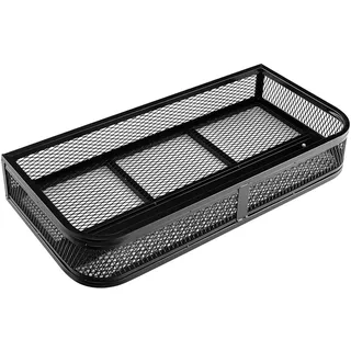COSTWAY ATV-Frontladekorb, Frontgepäckkorb, Gepäckträgerkorb, ATV/UTV-Zubehör-Aufbewahrungskorb, ATV-Laderaumbox, 92 x 44 x 16,5 cm
