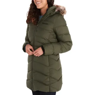 Marmot Damen Wm's Montreal Coat, Leichte Daunenjacke, wasserdichter Daunenparka, warmer Wintermantel, regendichte Winterjacke, winddichte Funktionsjacke mit Kapuze, Nori, S