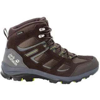 Jack Wolfskin Vojo 3 Texapore Mid Herren dark brown/lime 40