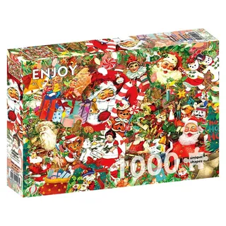 ENJOY Vintage Weihnachtspuzzle 1000 Teile