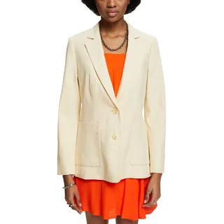 ESPRIT Damen 034ee1g303 Blazer, 285/Sand, 42