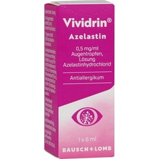 Bild von Vividrin Azelastin 0,5 mg/ml Augentropfen