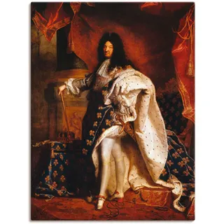 Artland Leinwandbild »Ludwig XIV. von Frankreich, 1701« Menschen 1 Stk. tlg. als Alubild, Outdoorbild, Leinwandbild, Poster in verschied. Größen, rot