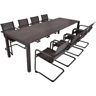 Garden Pleasure SOPHIA Set 9-tlg. Grau