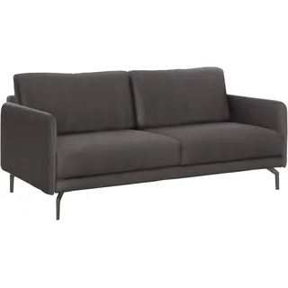 Creation BY ROLF BENZ 3-Sitzer »CR.450, Designsofa, edles Sofa, Loungesofa, Ledersofa, klares Design«, Armlehne sehr schmal, Breite 190 cm, Alugussfuß Umbragrau Creation BY ROLF BENZ graubraun 534-49