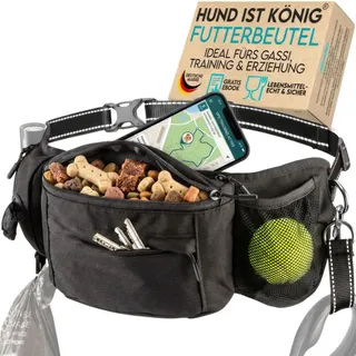 Hund IST K√∂nig® Bauchtasche für Leckerlis & Hundezubeh√∂r 1 St