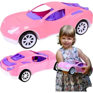 Autofahrzeug Für Kinder Schneller Fahrer Buntes Modernes Design 6351 - Rosa