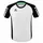 Trikot Weiß/Schwarz Junior Weiß