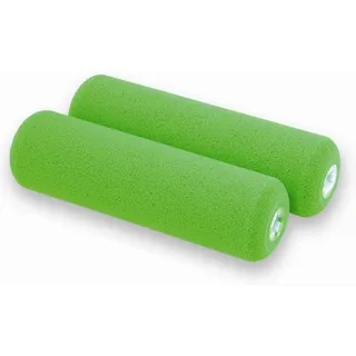 YACHTCARE Lackierwalze - 2er Pack - Schaumrolle 100 mm breit - grün