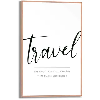 Reinders! Reinders Poster "Reisen", farbe bild(er): schwarz, weiß