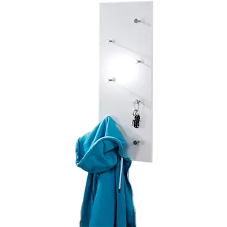 Haku-Möbel Wandgarderobe 42390 80 x 30 cm Weiß