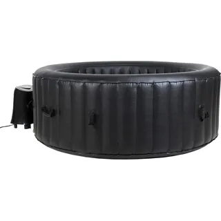 BeneoSpa NEU Tragbarer aufblasbarer Whirlpool für 4 Personen, Spa, Schwarz - Schwarz
