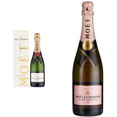 Moët & Chandon Impérial Brut, 75cl & Brut Rosé Impérial Champagne (1 x 0.75 l)