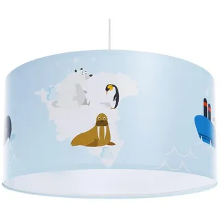 Onzeno Hängeleuchte Bunt 30/20 cm , Weiß, Multicolor , Kunststoff , E27 , 0.6x20x30 cm , Lampen & Leuchten, Innenbeleuchtung, Hängeleuchten, Pendelleuchten