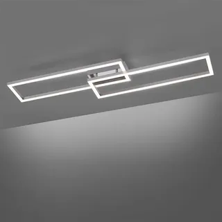 Leuchten Direkt Lola Smart LED Deckenleuchte Maxi 110 x 25 cm RGBW Smart - Silber