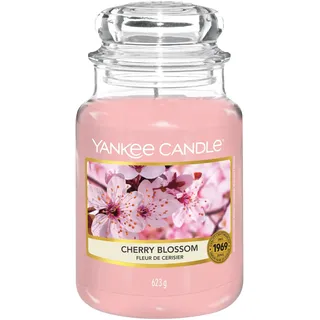 Yankee Candle Cherry Blossom große Kerze 623 g rosa