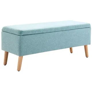 Homcom Truhenbank Hellgrün 110 x 39 x 45 cm