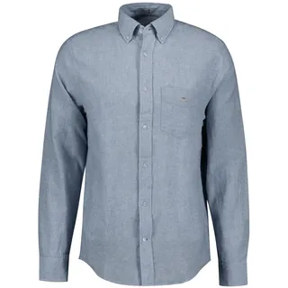 GANT Langarmhemd Blau L