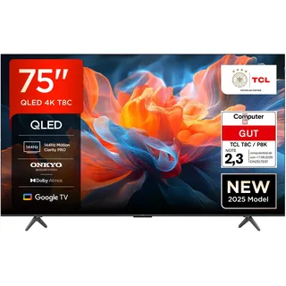 75T8C 75 Zoll QLED 4K Google TV