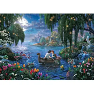 Schmidt Spiele Thomas Kinkade, Disney, The Little Mermaid and Prince Eric, 1000 Teile