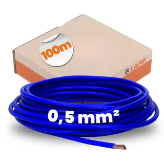 Lapp Lapp, Litze H05V-K 1 x 0.50 mm2 Ultramarinblau 100 m)