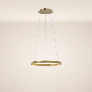 s.luce Ring 1-flg. Ø 40 cm rund goldfarben