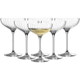 LEONARDO Champagnerschalen Poesia Sektglas 0,13 l 6-tlg.