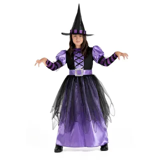 Ciao- Violet Witch costume disguise girl (Size 8-10 years)