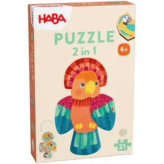 HABA Puzzle 2in1 Papagei