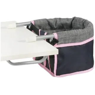 Bayer Chic 2000 CHIC2000 Puppentischsitz, "Corallo", melange grau, navy