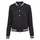 2-Tone Collegejacke Schwarz/Weiß L