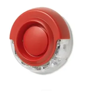 Siemens FDS227-RW-C Signalgeber rot (akustisch, optisch mit weißer LED, kundenspezifische Sprache/Ton) S54364F10A2 FDS227RWC  - 20 Stück