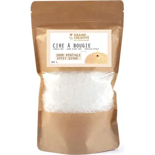 Graine Creative Kerzenwachs pflanzlich Frost 400 gr DIY kreativ
