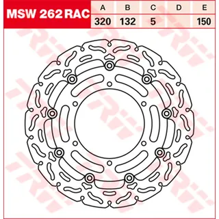 TRW Bremsscheibe TRW MSW262RAC, 1 Stück
