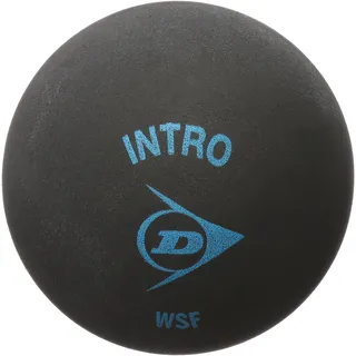 DUNLOP Intro Squashball, Schwarz, Einheitsgröße